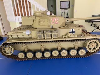 Rare Newly Built 1/6 Scale Panzer Iv Austin J Field Of Armor Tank