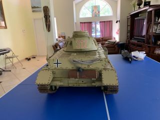 Rare newly built 1/6 scale Panzer IV Austin J Field of Armor Tank 2