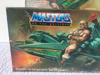 Rare SIB,  1981,  Motu Masters of the universe,  Battle Ram He Man Vintage 4