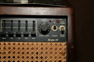 Mesa Boogie Mark IV 85 watt Guitar Amp Wood and Tweed Vintage Classic Foot Pedal 5
