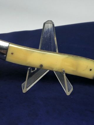 Vintage W.  R.  Case Sons 1905 Knife B1093 Waterfall Handle Pretty 3