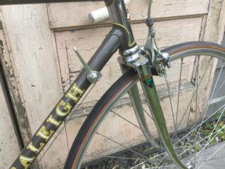 Vintage Racing Bicycle Raleigh Prestige Gran Sport 555SL Shimano Components 5