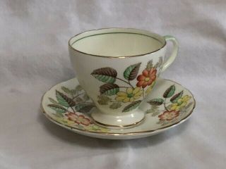 Vintage Eb Foley Tea Cup And Saucer Set,  Bone China England
