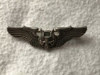 Vintage Ww2 Sterling 2 " Aerial Bombardier Gunner Wings