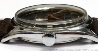 Vintage Ulysse Nardin Automatic Black Dial Stainless Steel Mens Date Watch 3