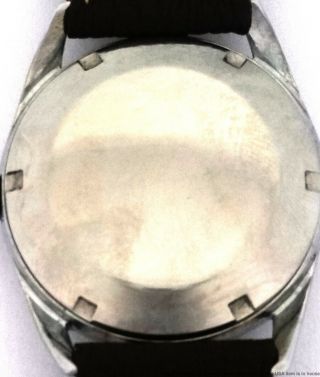 Vintage Ulysse Nardin Automatic Black Dial Stainless Steel Mens Date Watch 5