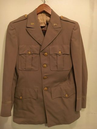 Wwii U.  S.  Army Khaki Uniform