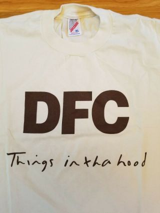 Vintage DFC Things In Tha Hood Shirt 1994 Size XL Rap Tee MC Breed 2Pac Biggie 2