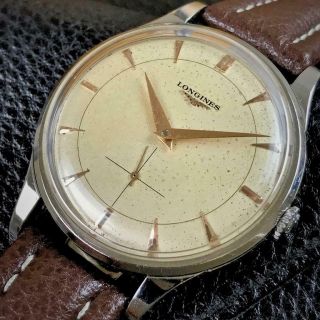 Vintage LONGINES Cal.  12.  68z Big Jumbo Men ' s watch from 1950 ' s 6
