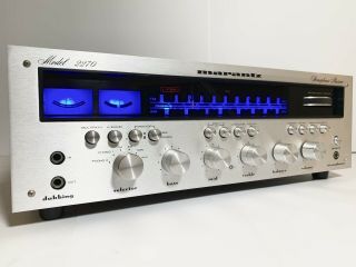 Vintage Marantz 2270 Am/fm Stereo Receiver Audiophile Serviced Led’s Near