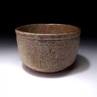 Xq2: Vintage Japanese Pottery Tea Bowl,  Mino Ware,  Wabi Sabi