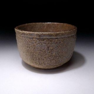 XQ2: Vintage Japanese Pottery Tea Bowl,  Mino Ware,  WABI SABI 5