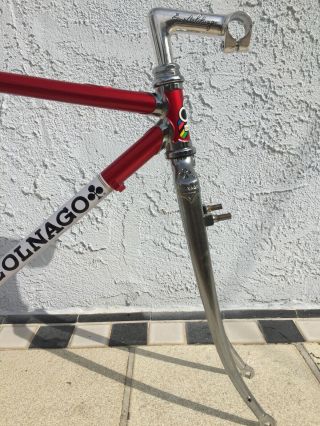 EXTREMELY RARE Vintage COLNAGO Cyclocross / Touring Frame Campagnolo COLLECTORS 2