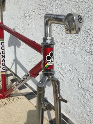 EXTREMELY RARE Vintage COLNAGO Cyclocross / Touring Frame Campagnolo COLLECTORS 3