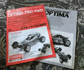 Rare Kyosho Optima Pro 4WD 10