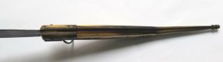 Antique Old Spanish Spain or French France 19 Century Large Navaja Folding Knife 7