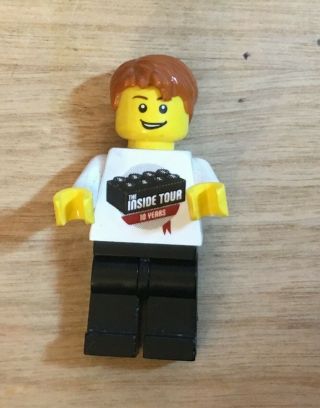 Lego Inside Tour 2014 Minifigures Extremely Rare 10th Anniversary