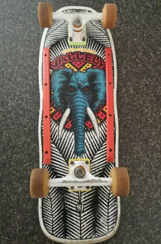 Vintage 1980s Powell Peralta Mike Vallely Skateboard Elephant Complete