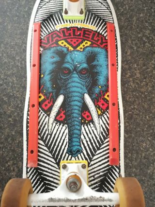 Vintage 1980s Powell Peralta Mike Vallely Skateboard Elephant Complete 3