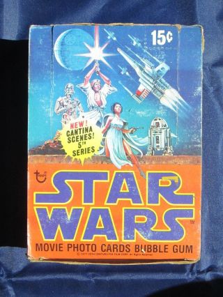 Rare Vintage 1978 Topps Star Wars Movie Photo Cards Bubble Gum 5th Series