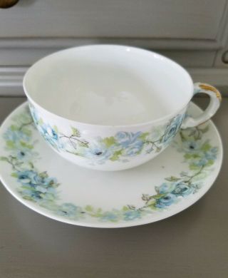 Vintage Theodore Haviland China Cup & Saucer