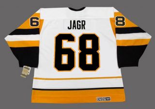 Jaromir Jagr Pittsburgh Penguins 1992 Ccm Vintage Home Nhl Hockey Jersey