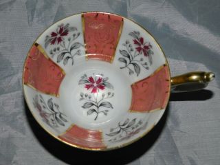 Vintage Teacup and Saucer - Floral Pattern 4