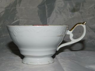 Vintage Teacup and Saucer - Floral Pattern 5
