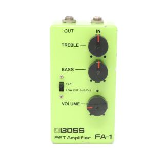 Vintage 1982 Boss Fa - 1 Fet Amplifier Guitar Pedal - Gilmour -