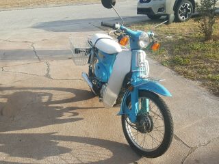 Vintage Honda Passport 70 cc Motocycle Complete scooter 5