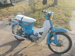 Vintage Honda Passport 70 cc Motocycle Complete scooter 7