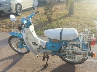 Vintage Honda Passport 70 cc Motocycle Complete scooter 9