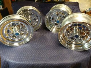 Rare Vintage Cragar Star Race Wheels.  15x8 & 15x3.  5.  Chevy,  Gm 5 X 4.  75