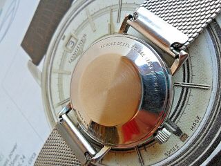 V S/S Vintage 1960 ' s Men ' s Longines Ultrachron Automatic Swiss Watch Runs 5