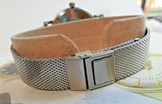 V S/S Vintage 1960 ' s Men ' s Longines Ultrachron Automatic Swiss Watch Runs 9