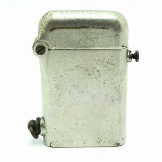 Vintage Thorens Single Claw Nickel Plated Push Button Automatic Lighter - 4