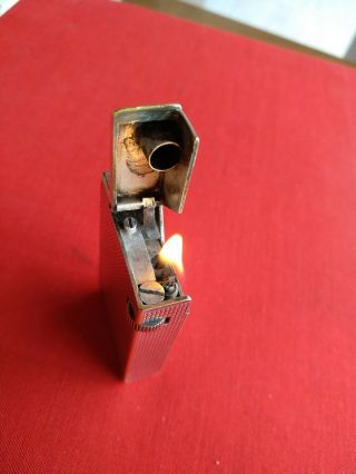Very Rare Dunhill Broadboy Lighter 40 ' s PAT.  440072 2