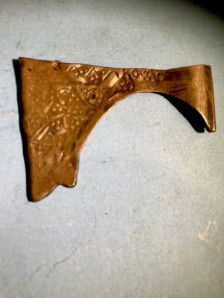 Metal Detecting Find Viking Silver Votive Axe Head / Pendant