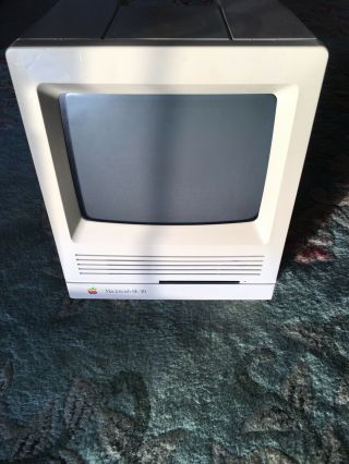 Vintage Apple Macintosh Se30 Mac Computer No Keyboard Or Mouse Recapped