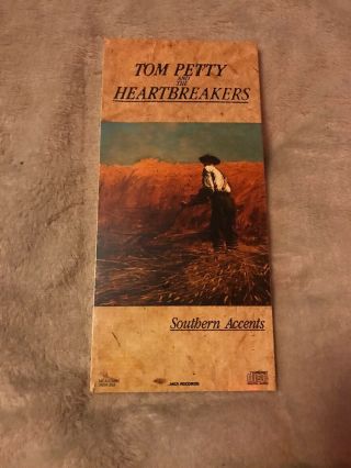 Tom Petty Cd “southern Accents” Rare Long Box 1985