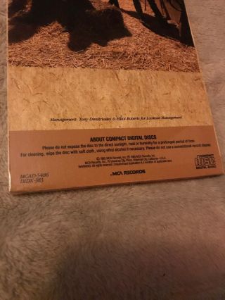 Tom Petty CD “Southern Accents” Rare LONG BOX 1985 3