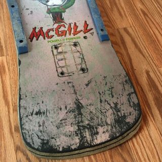 1986 Powell Peralta Mike McGill Vintage skateboard. 4