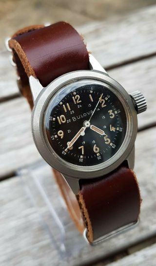 Bulova Type A17A US vintage military watch in a very 2