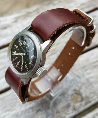 Bulova Type A17A US vintage military watch in a very 4