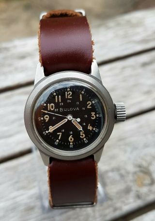 Bulova Type A17A US vintage military watch in a very 5