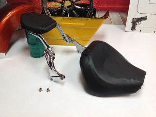 Very Rare Harley Rocker C Trick Convertable Seat Passenger Seat & Solo Seat