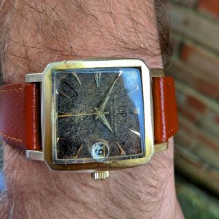 Vintage Girard Perregaux Gyromatic 39 Jewels Wristwatch Cal 21.  28 c.  1960s 2