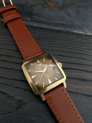 Vintage Girard Perregaux Gyromatic 39 Jewels Wristwatch Cal 21.  28 c.  1960s 4