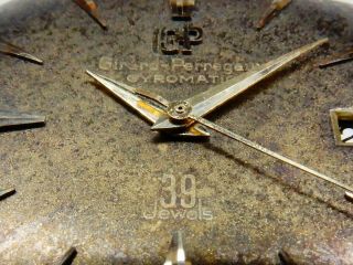 Vintage Girard Perregaux Gyromatic 39 Jewels Wristwatch Cal 21.  28 c.  1960s 9
