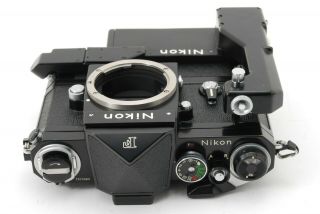 【Mint Rare】Nikon F Eyelevel Black 35mm SLR Film Camera w/ F - 36 Motor Drive - 1366 5